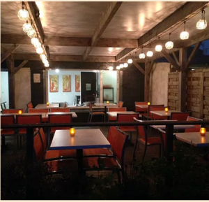 Terrasse nuit Restaurant l'Envol Thouaré sur Loire