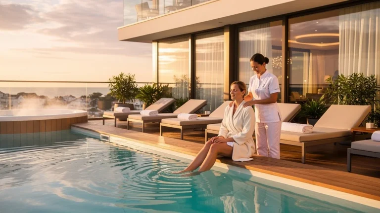 5 jours en hôtel-spa à Pornichet pour une détente profonde et authentique au bord de la piscine