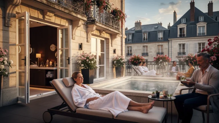 Hôtel spa de luxe au cœur de Nantes intramuros avec ambiance élégante et contraste d’émotions