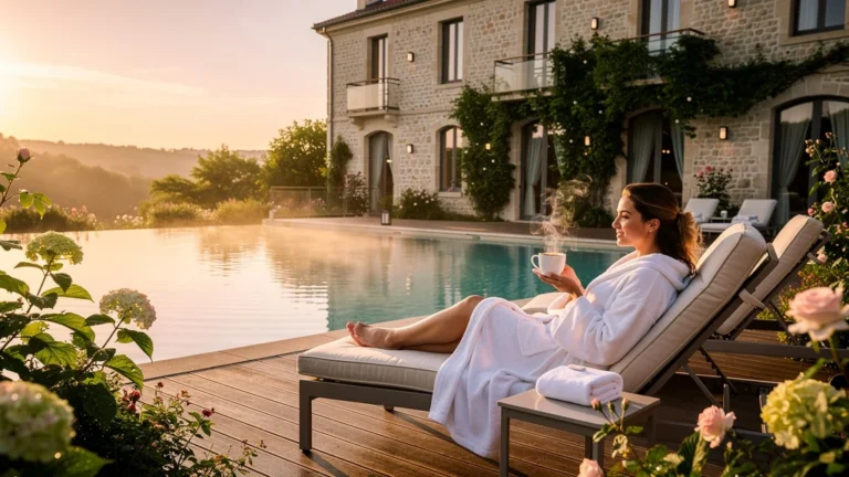 Premier séjour spa à Clisson dans un hôtel luxueux transformant la vision du bien-être