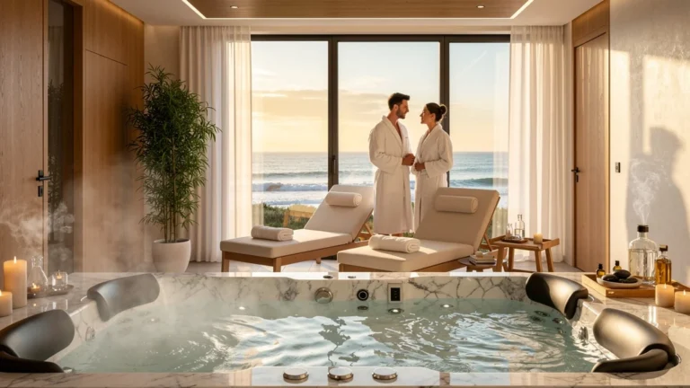 Test de la cabine duo dans trois hôtels-spa entre Pornic et Saint-Nazaire en ambiance spa luxueuse