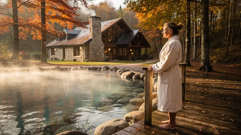Spa nordique en automne à l’hôtel du Gâvre avec regret d’avoir manqué cette expérience apaisante