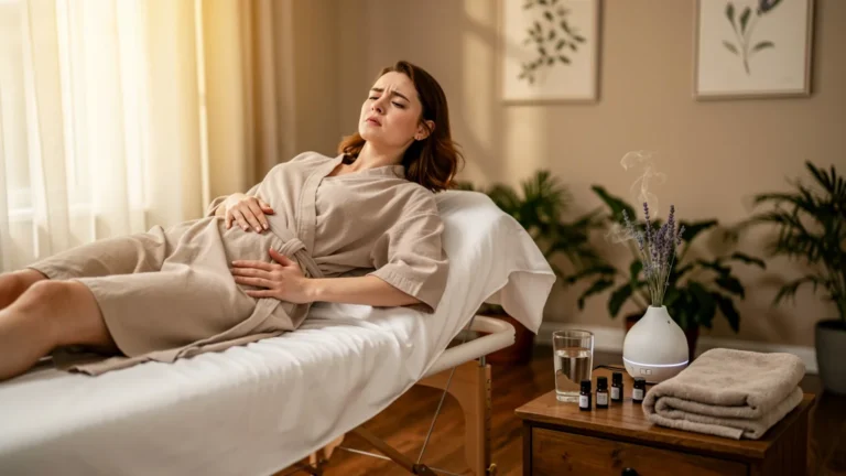 Femme de 32 ans déçue après un modelage à 80 € qui n'a pas soulagé son dos