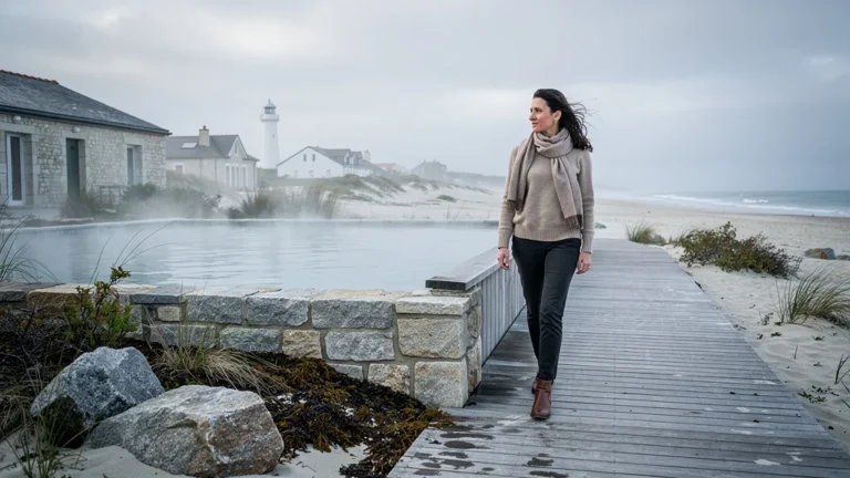 Journée thalasso hors saison en Loire-Atlantique avec ambiance côtière authentique et sérénité
